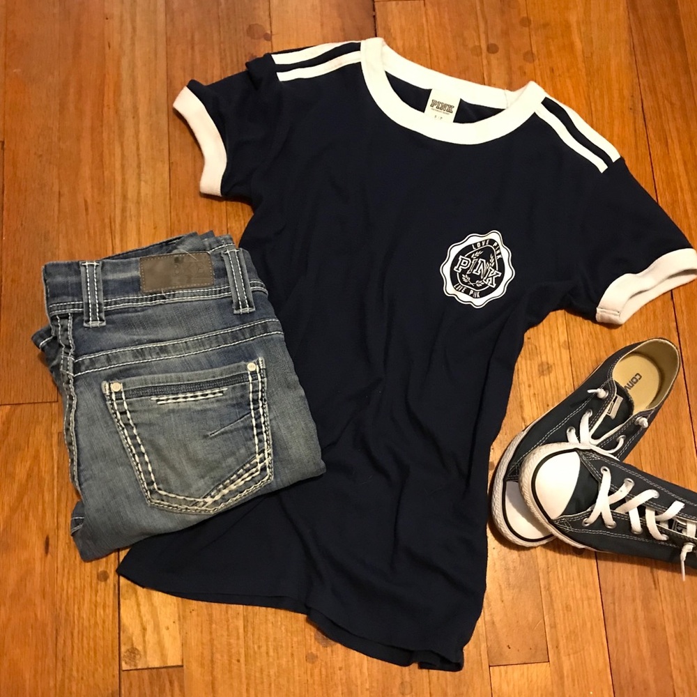 Victoria’s Secret PINK Ringer Tee